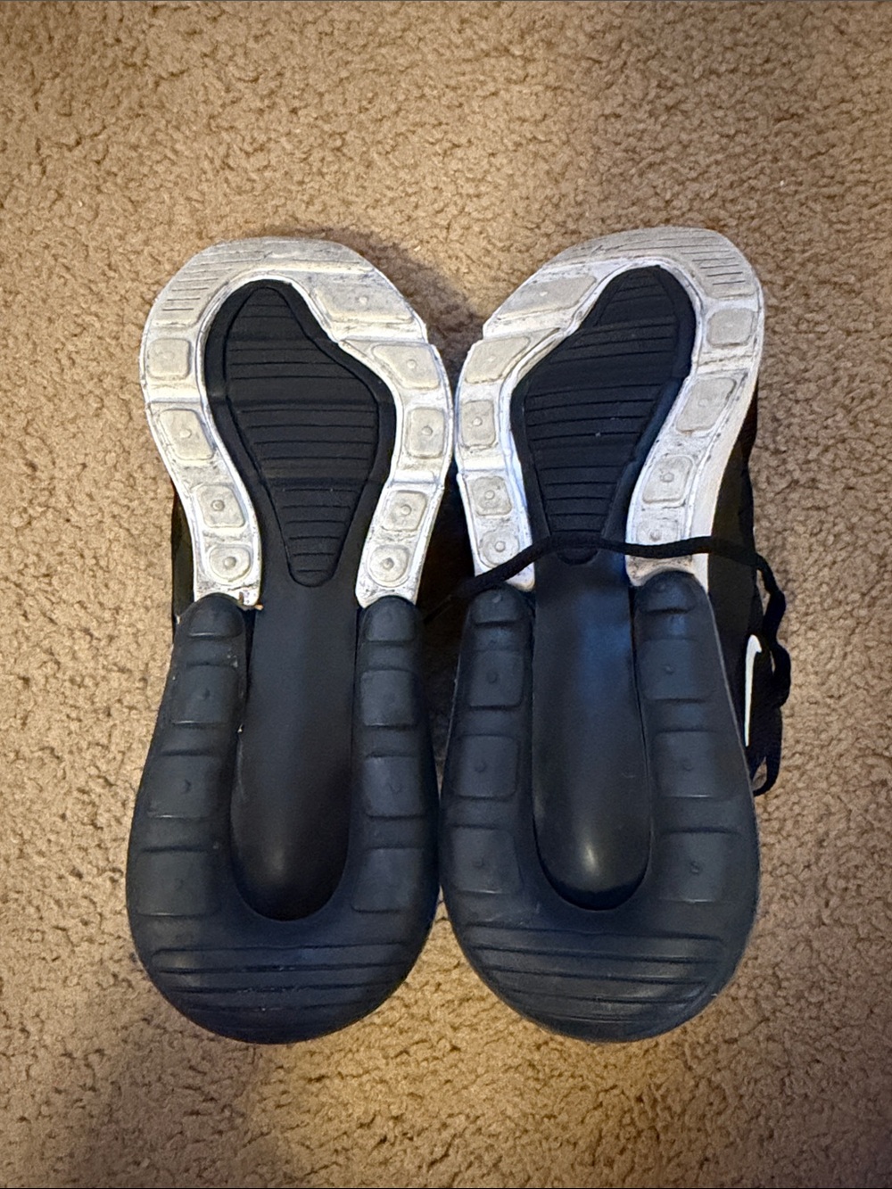Nike Air Max 270 Black with White Accents - Picture 5 of 6